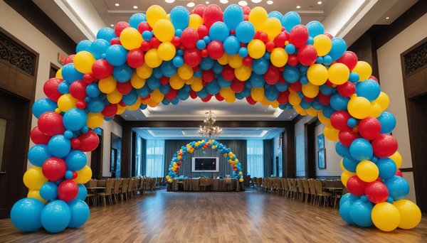 Des arches de ballon baptême pour des célébrations inoubliables
